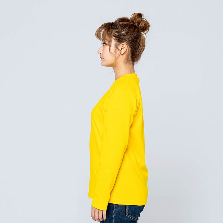 Áo phông dài tay cổ điển | Printstar | 00102-CVL | White