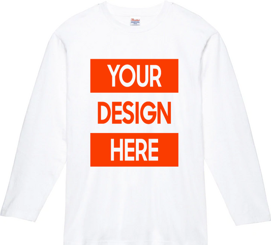 定番長袖Tシャツ  | Printstar | 00102-CVL | ホワイト